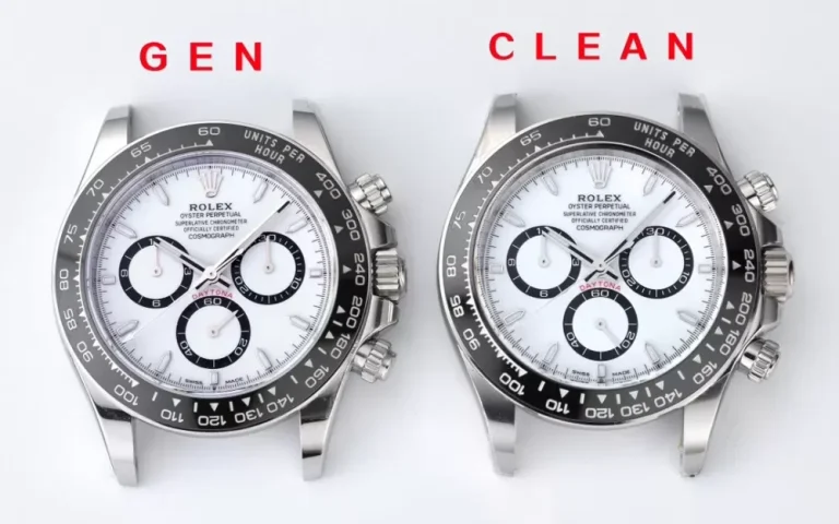 【高仿手錶】對比評測：Clean 廠 Rolex 勞力士宇宙計型迪通拿系列 m126500ln-0001 腕表【熊貓迪】