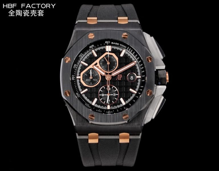 【精仿手錶】HBF FACTORY Audemars Piguet 全陶瓷殼 愛彼 皇家橡樹離岸型 26402 系列