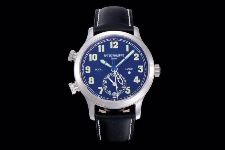 【精仿手錶】GR廠 最新 V2 版 百達翡麗 時區功能 ref.5524 Calatrava 飛行家旅行時間腕表系列