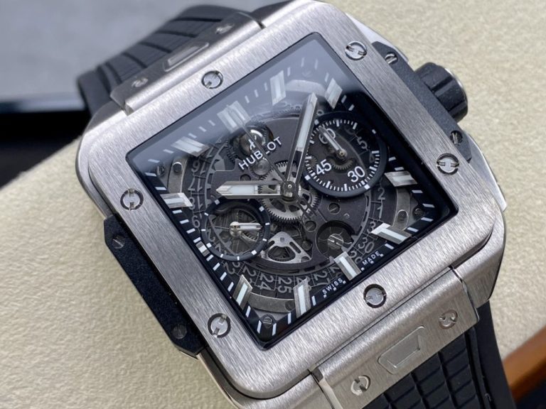 【精仿手錶】BBF廠 HUBLOT 宇舶表 全新 SQUARE BANG UNICO 腕表