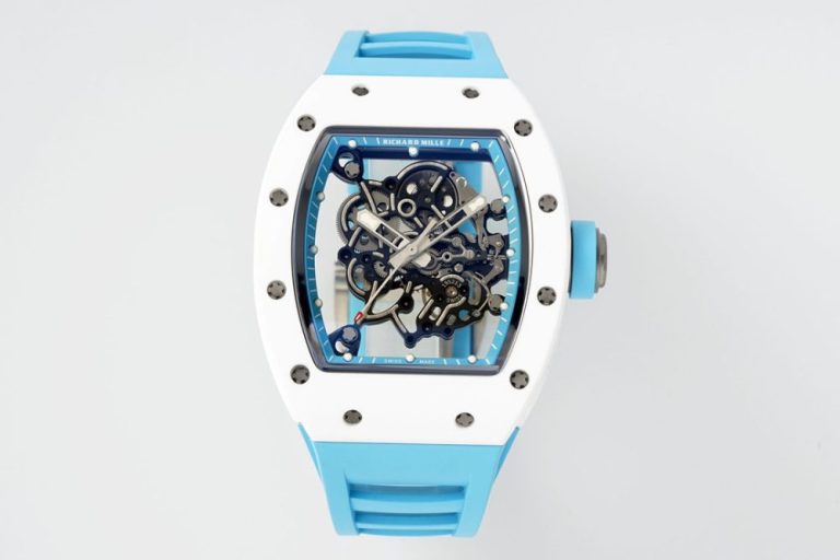 【精仿手錶】APS廠 理查德米爾  新款 RM055 白陶瓷