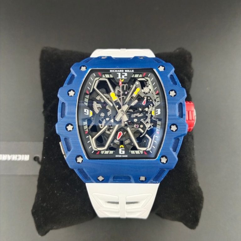【精仿手錶】【 RICHARD MILLE 】理查米勒 RM35-03 NTPT 黑白藍 全碳纖維系列