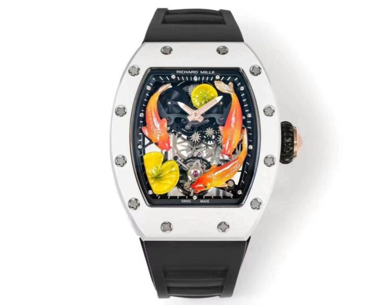 【精仿手錶】【RICHARD MILLE）理查米爾 RM S10 錦鯉 陀飛輪腕表